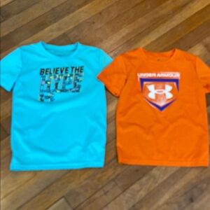 Boys under armour tee